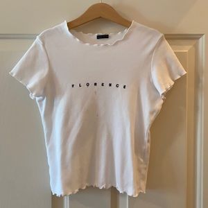 Brandy Melville Rare Florence Lettuce Top